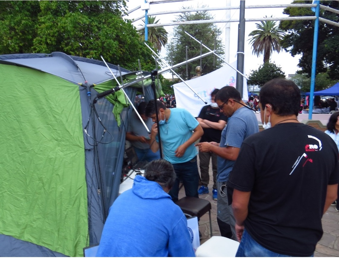 Muestra de Actividad Radial en Perico